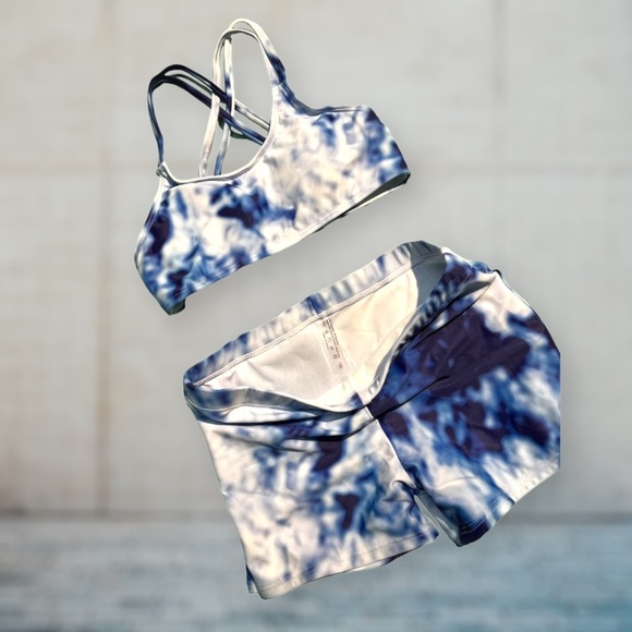 🟢5/$25 3-pc Bathing Suit Tie-dye Blue 8/10 - Picture 8 of 16